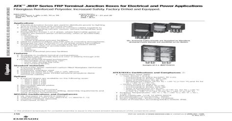 jbep terminal junction box